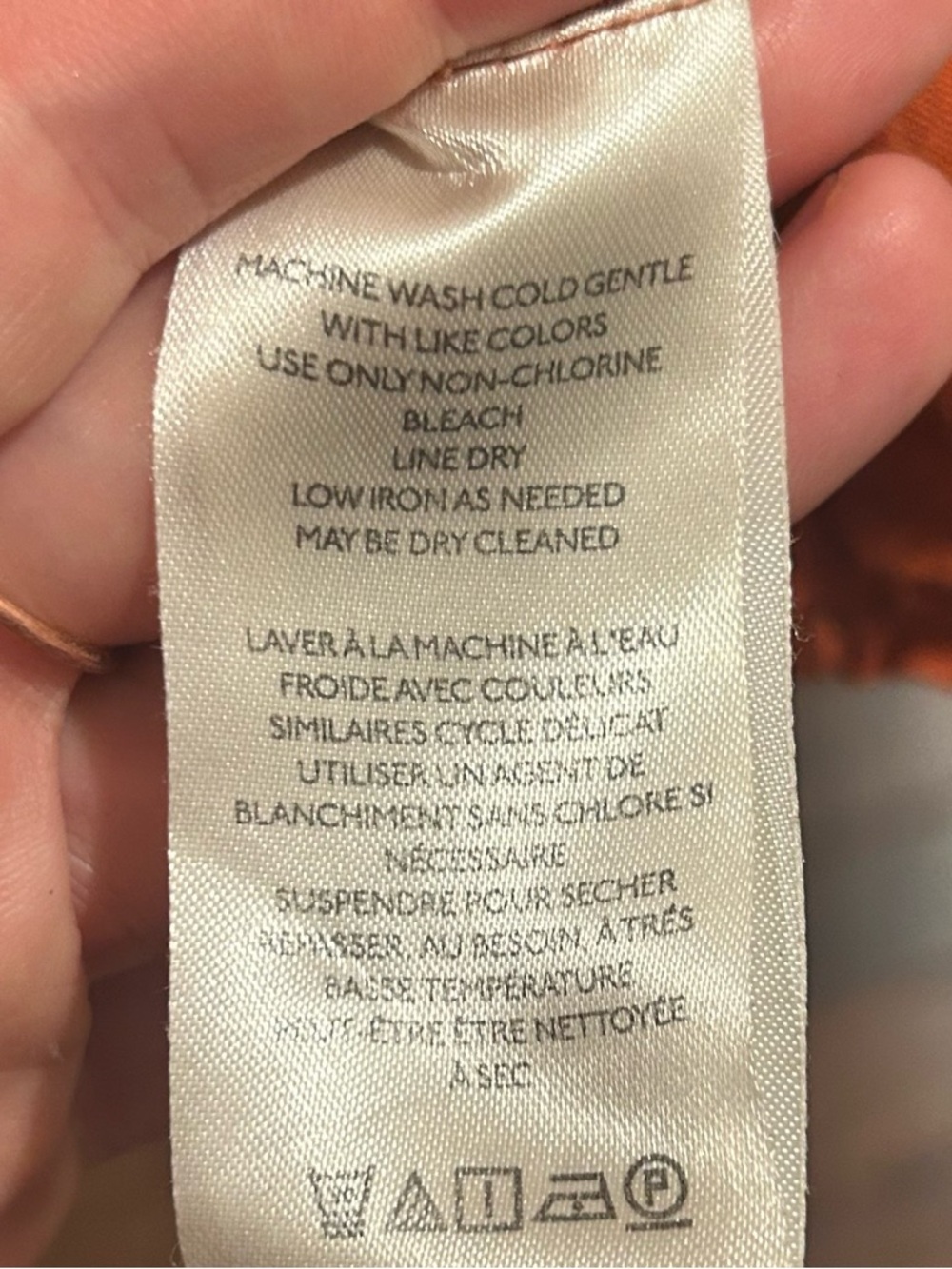 Anthropologie (Maeve) Somerset Maxi Dress, Linen Edition, in Orange - Picture 13 of 13